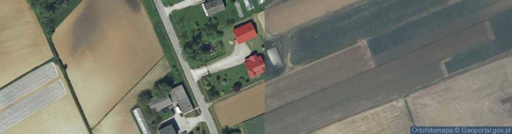 Zdjęcie satelitarne Wąsów ul.