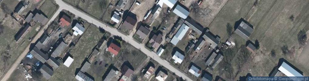 Zdjęcie satelitarne Wąsy ul.