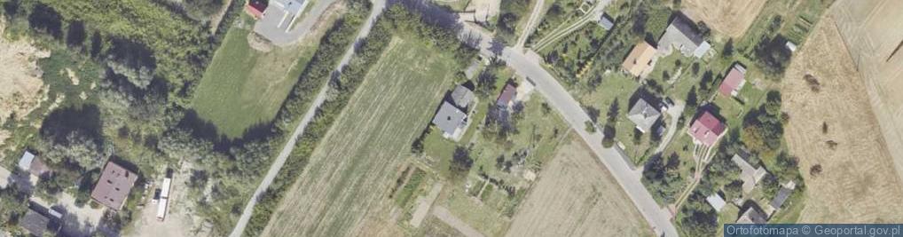 Zdjęcie satelitarne Wąworków ul.