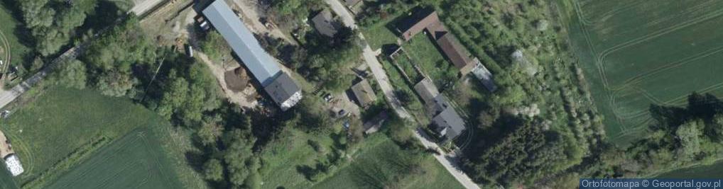 Zdjęcie satelitarne Wąworków ul.