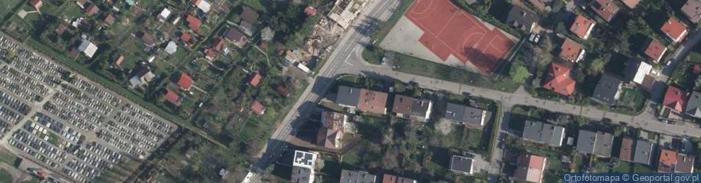 Zdjęcie satelitarne Warzycka ul.