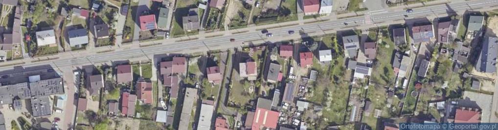 Zdjęcie satelitarne Warszawska ul.