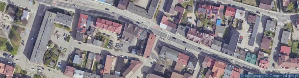 Zdjęcie satelitarne Warszawska ul.