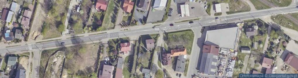 Zdjęcie satelitarne Warszawska ul.