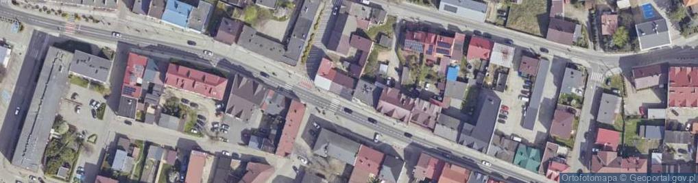 Zdjęcie satelitarne Warszawska ul.