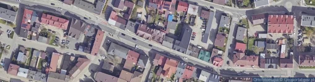 Zdjęcie satelitarne Warszawska ul.