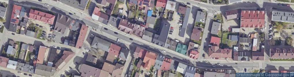 Zdjęcie satelitarne Warszawska ul.