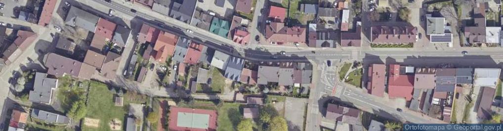 Zdjęcie satelitarne Warszawska ul.