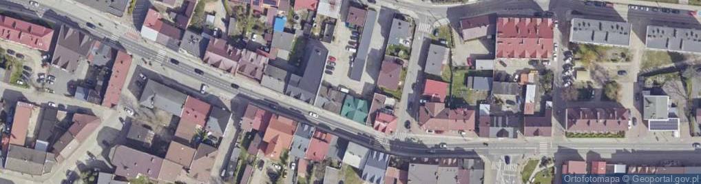 Zdjęcie satelitarne Warszawska ul.