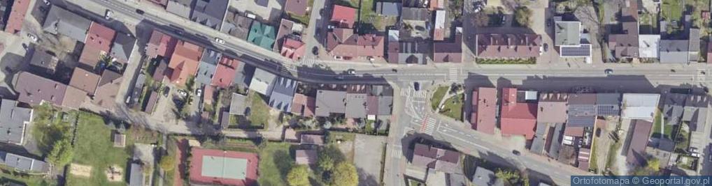 Zdjęcie satelitarne Warszawska ul.