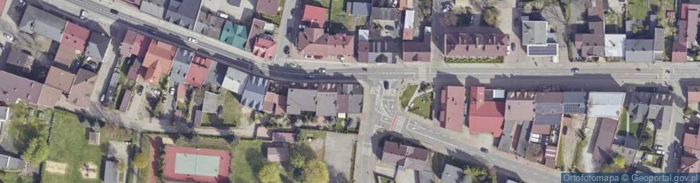 Zdjęcie satelitarne Warszawska ul.