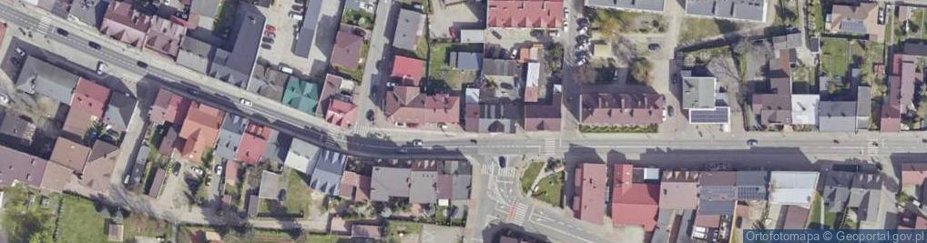 Zdjęcie satelitarne Warszawska ul.
