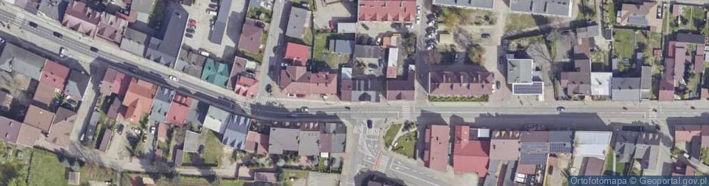 Zdjęcie satelitarne Warszawska ul.