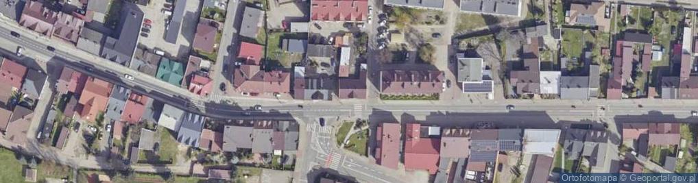 Zdjęcie satelitarne Warszawska ul.