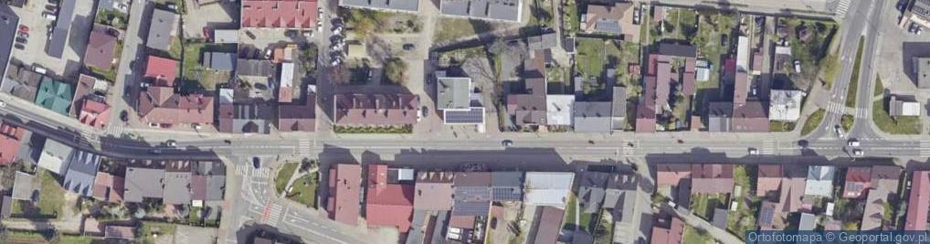 Zdjęcie satelitarne Warszawska ul.