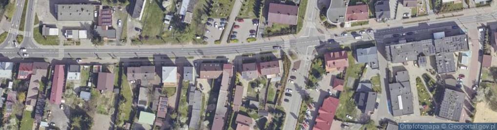 Zdjęcie satelitarne Warszawska ul.