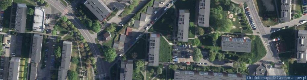 Zdjęcie satelitarne Waryńskiego Ludwika ul.