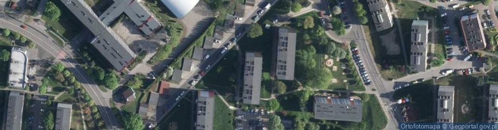 Zdjęcie satelitarne Waryńskiego Ludwika ul.