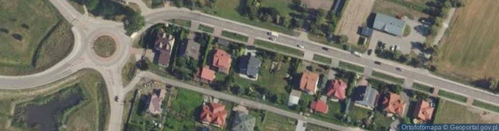 Zdjęcie satelitarne Warszawska ul.