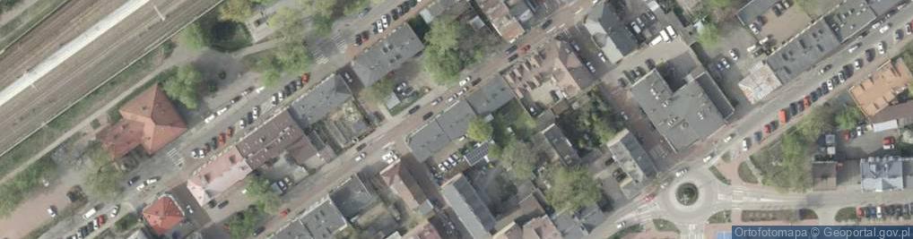 Zdjęcie satelitarne Warszawska ul.