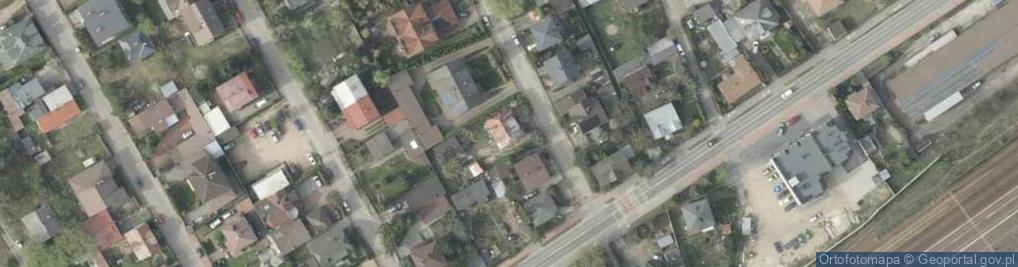 Zdjęcie satelitarne Waryńskiego Ludwika ul.