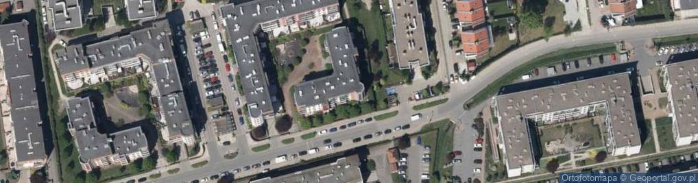 Zdjęcie satelitarne Wagnera Ryszarda ul.