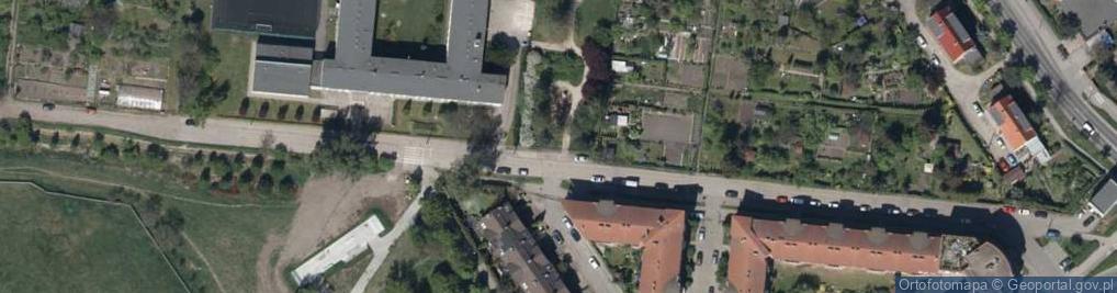 Zdjęcie satelitarne Wałbrzyska ul.