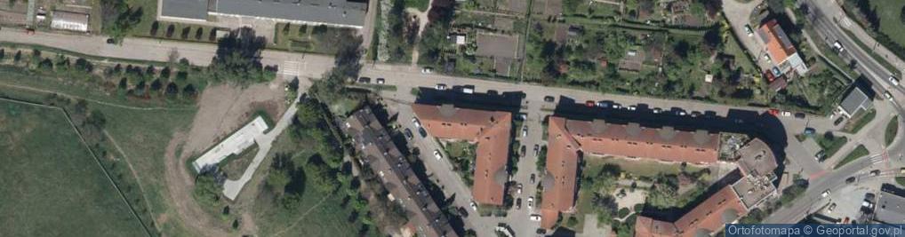 Zdjęcie satelitarne Wałbrzyska ul.