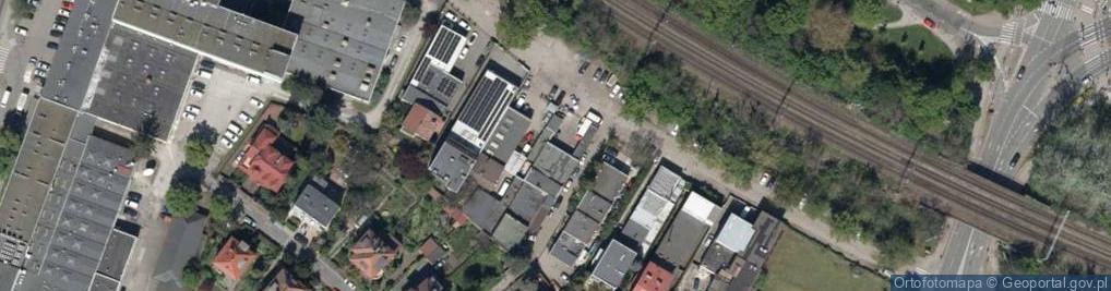 Zdjęcie satelitarne Warsztatowa ul.
