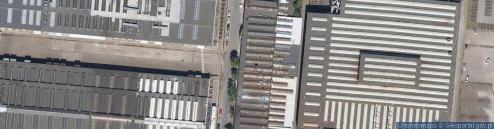 Zdjęcie satelitarne Wagonowa ul.