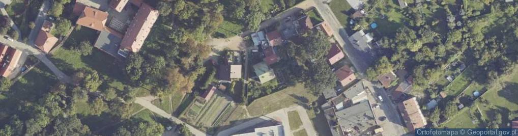 Zdjęcie satelitarne Wałowa ul.