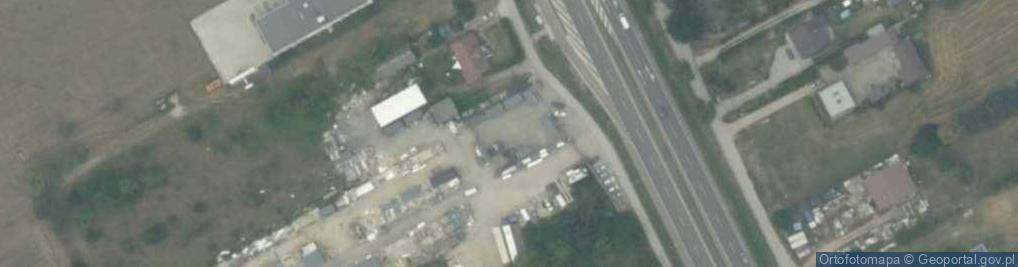 Zdjęcie satelitarne Warszawska ul.