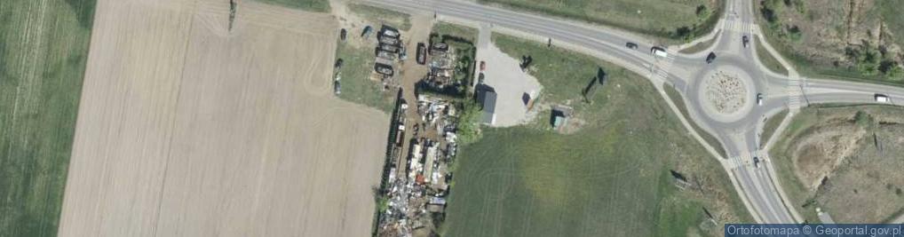 Zdjęcie satelitarne Warszawska ul.