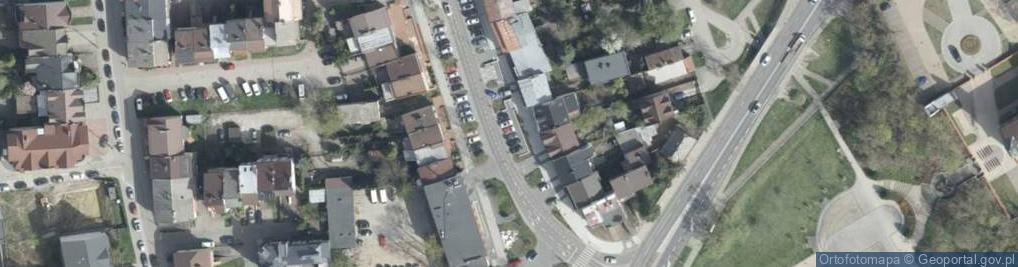 Zdjęcie satelitarne Wąska ul.