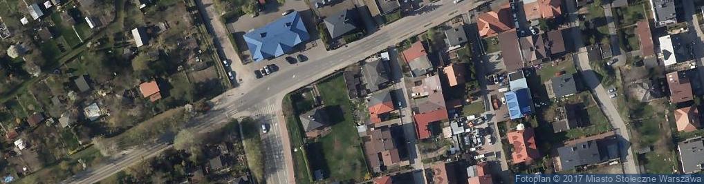 Zdjęcie satelitarne Warszawska ul.