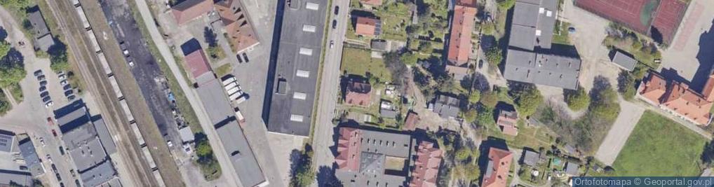 Zdjęcie satelitarne Waryńskiego Ludwika ul.