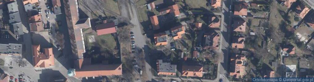 Zdjęcie satelitarne Wałowa ul.