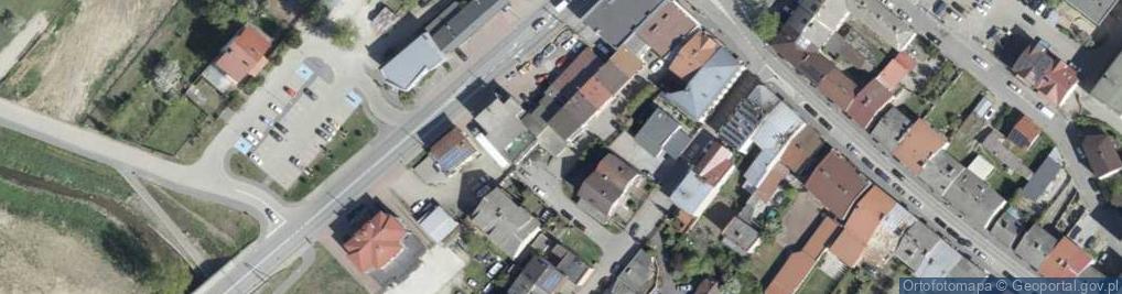 Zdjęcie satelitarne Wąska ul.