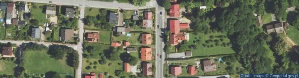 Zdjęcie satelitarne Wadowicka ul.