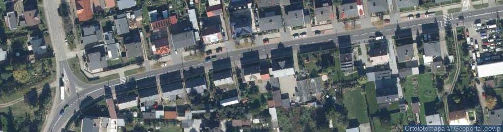 Zdjęcie satelitarne Warszawska ul.