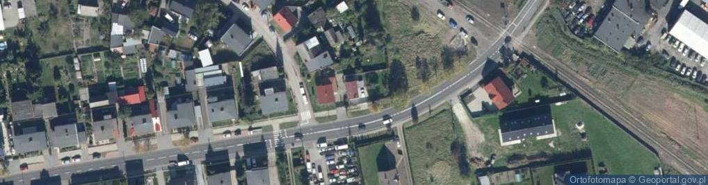 Zdjęcie satelitarne Warszawska ul.