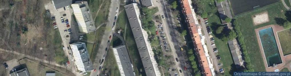 Zdjęcie satelitarne Warszawska ul.