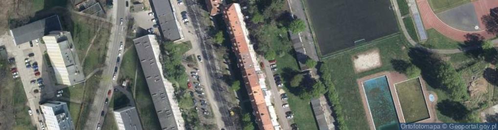 Zdjęcie satelitarne Warszawska ul.