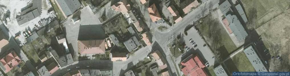 Zdjęcie satelitarne Wałowa ul.