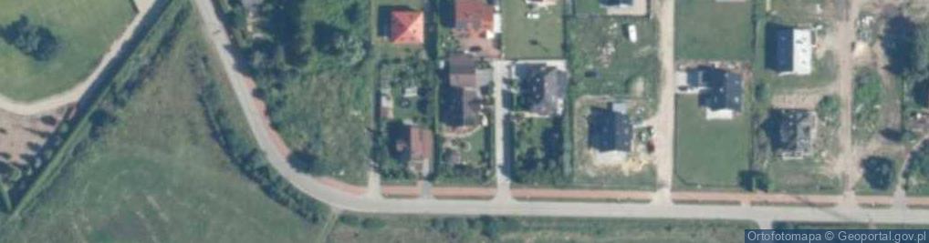 Zdjęcie satelitarne Wakacyjna ul.