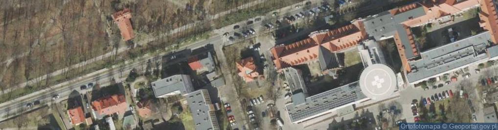 Zdjęcie satelitarne Wazów ul.