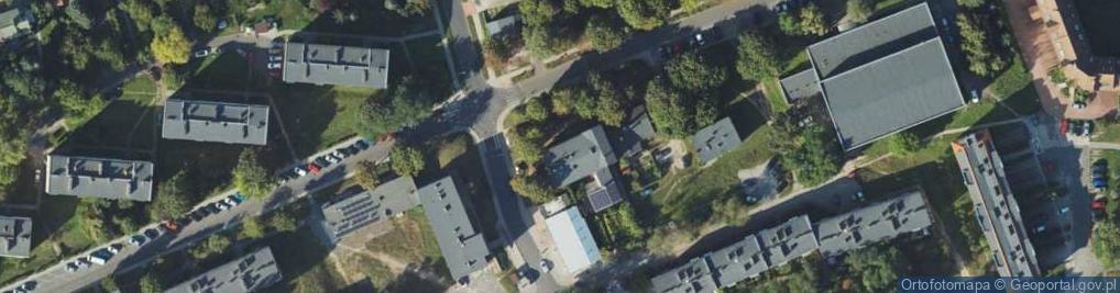Zdjęcie satelitarne Wazów ul.