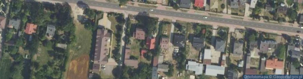 Zdjęcie satelitarne Warszawska ul.