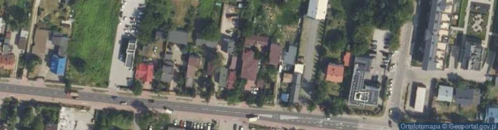 Zdjęcie satelitarne Warszawska ul.