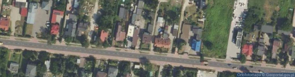 Zdjęcie satelitarne Warszawska ul.